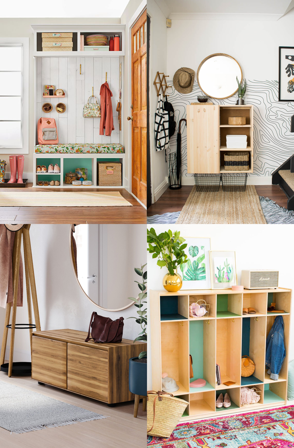 15 Entryway Storage Ideas to Tame Your Cluttered Chaos