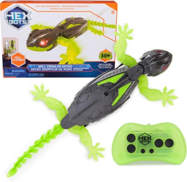 HEX BOTS Wall Crawler Gecko for valentines day gifts for kids