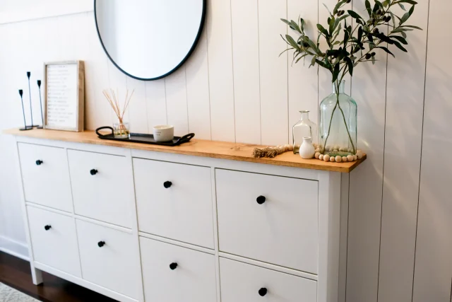 Do It Yourself : IKEA Shoe Cabinet Hack for an entry way storage idea
