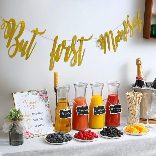 Mimosa Bar Ideas Servingware