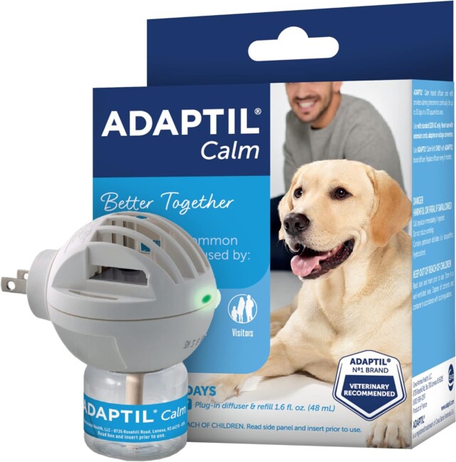 ADAPTIL Dog Calming Pheromone Diffuser, 30 Day Starter Kit