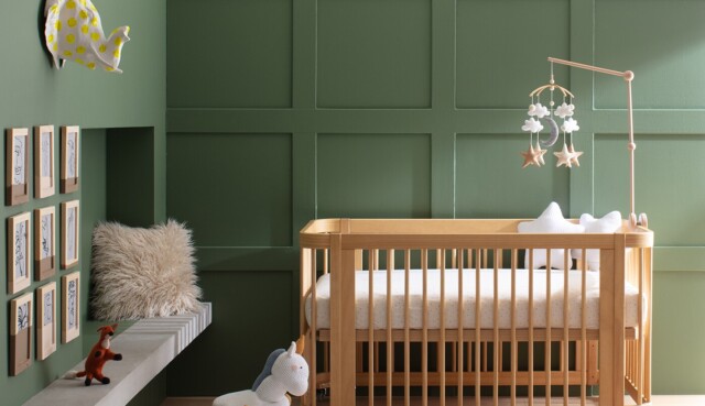 Sage Green Baby Room