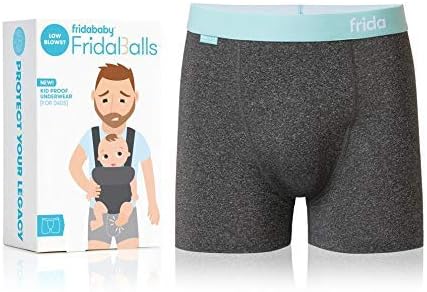 FridaBaby ​fridaballs Boxer Brief with Removable Foam Cup by Fridababy for first fathers day gifts