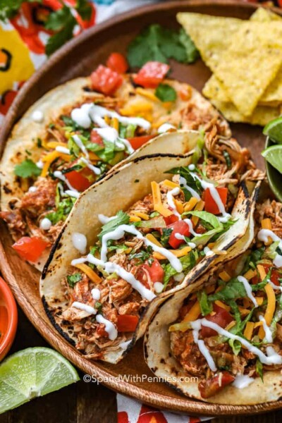 Crockpot Chicken Tacos