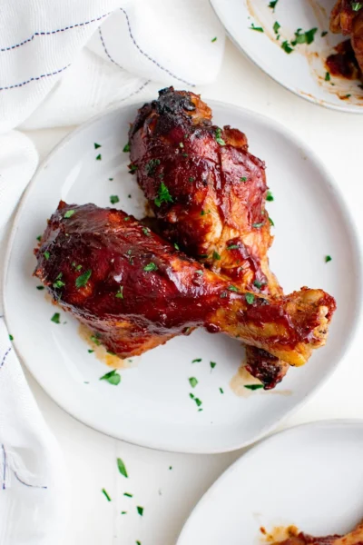 Slow Cooker BBQ Chicken Legs