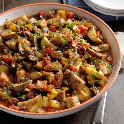 Slow-Cooker Ratatouille for best crockpot recipes for summer