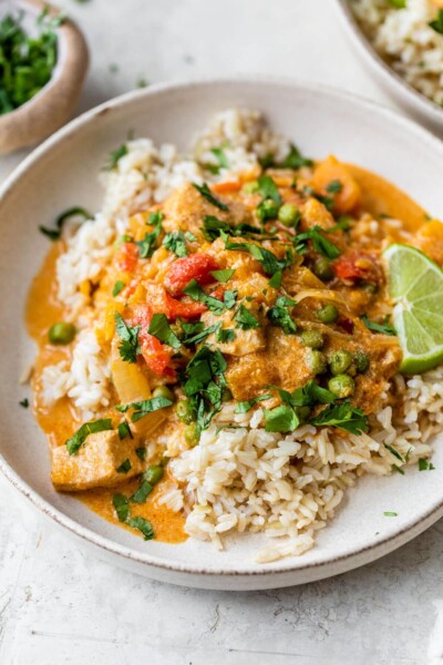 Slow Cooker Thai Peanut Chicken