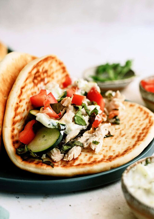 Slow Cooker Chicken Gyros Recipe for best summer crockpot recipes