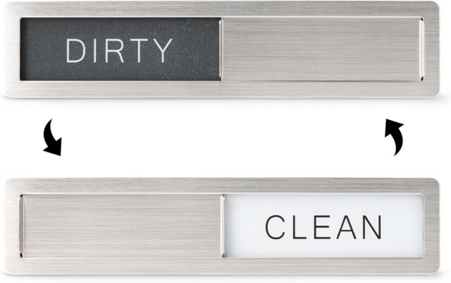 Dishwasher Clean Dirty Magnet Sign for Amazon Kitchen Gadges
