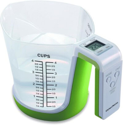 Digital Kitchen Food Scale and Measuring Cup
