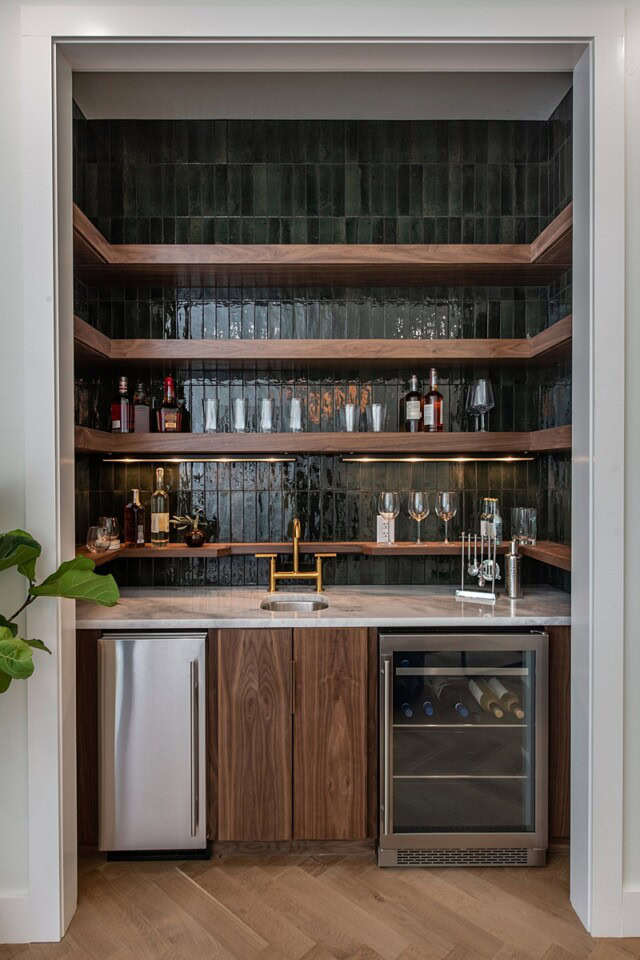 Mad Men Inspired Home Wet Bar