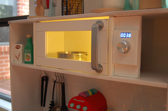 IKEA hacks: A microwave interface for the Duktig kids kitchen