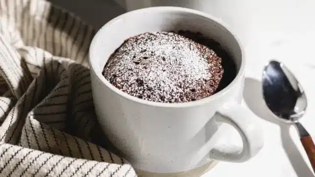Triple Chocolate Mug Cake for bisquick dessert recipes