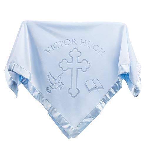 Catch Personalized Baptism Blanket