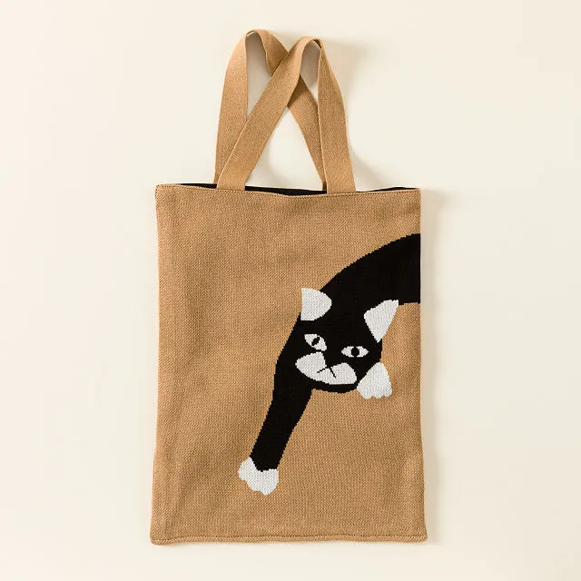 Cat Out of the Bag Tote for cat gifts