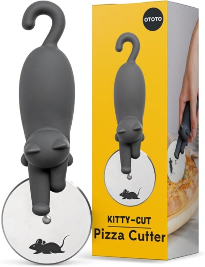 Kitty Cut the Pizza Cutter for cat gifts