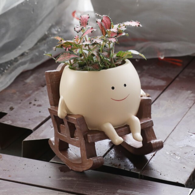 Smily Face Planter Pot 