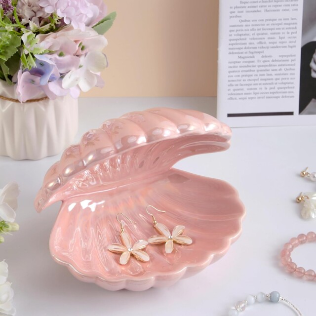 Denique Shell Jewelry Dish Tray