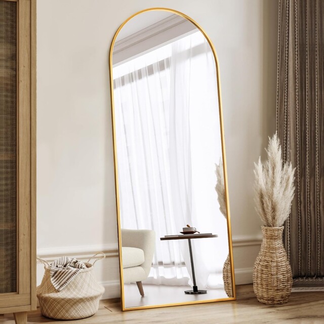 Full Length Arch Mirror for best Amazon bedroom decor