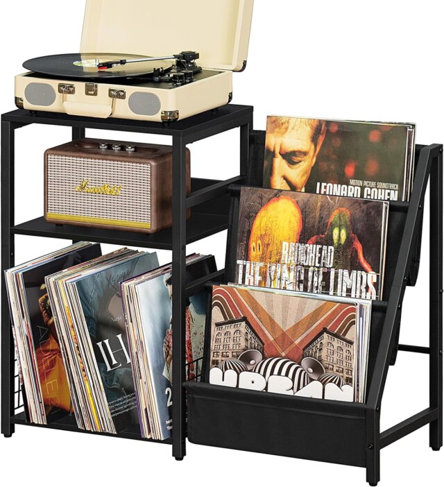 Record Player Turntable Shelf for amazon bedroom decor