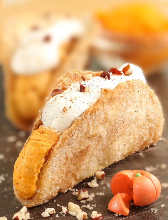 Pumpkin Pie Tacos