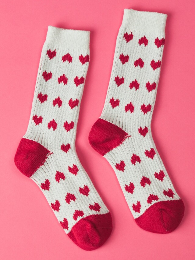 Heart Socks for galentines gifts