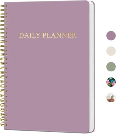 Daily Planner Notebook 