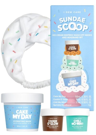 Sundae School Ice cream Face Mask Gift Set 