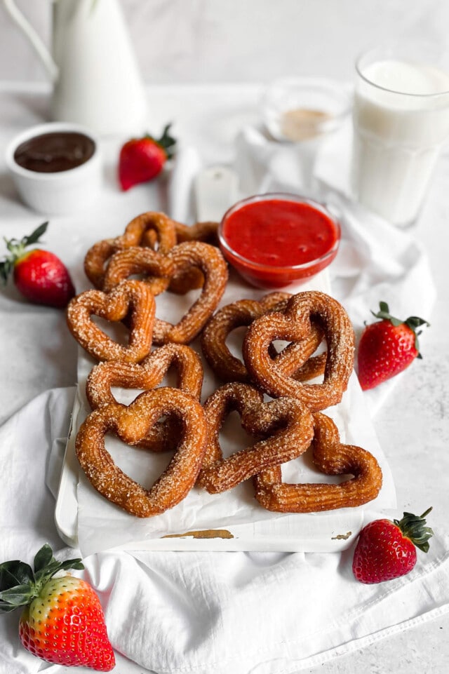 Heart-Shaped Churros