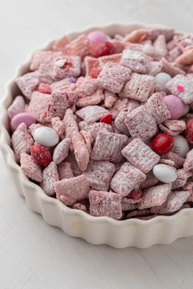 Valentine’s day muddy buddies