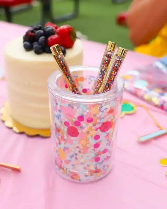 Confetti Multipurpose Pen Cup Organizer