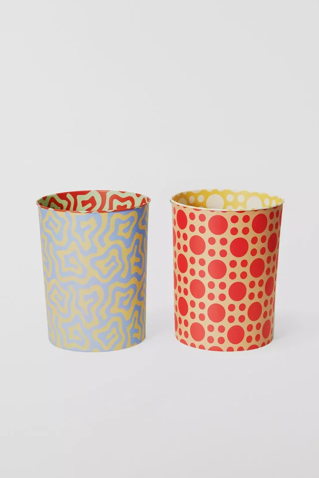 Areaware Pattern Bin Set for cute desk accessories 