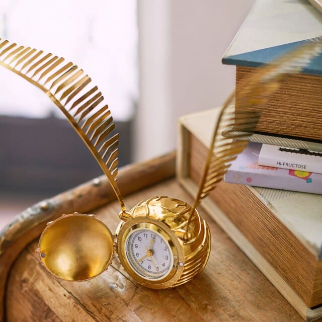 Harry Potter™ Golden Snitch™ Clock for office accessories