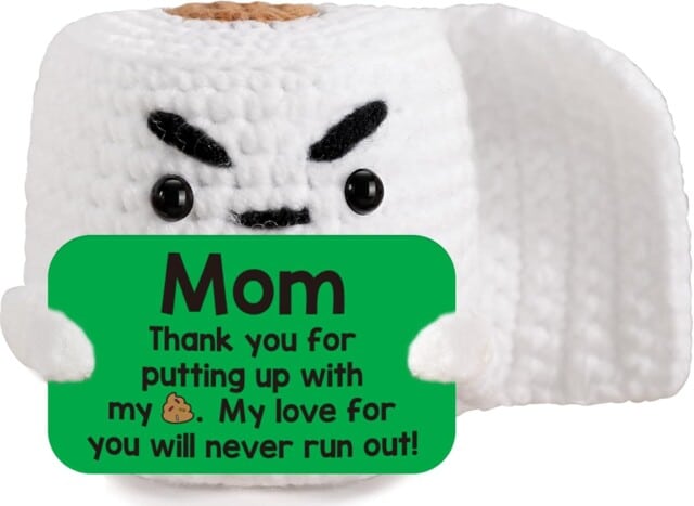 Funny Crochet Toilet Paper