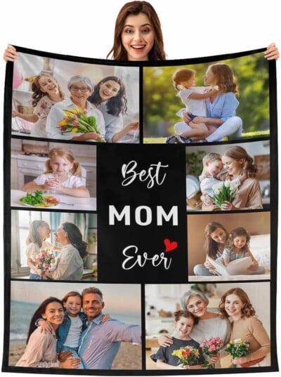 Best Mom Ever Throw Blanket