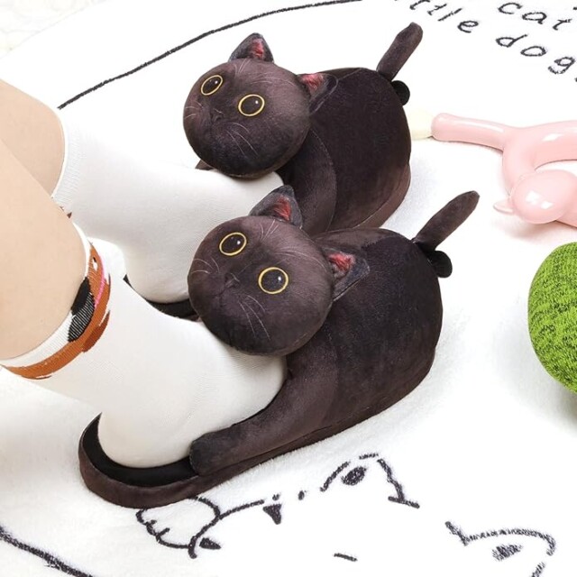 Kawaii Cat Slippers for gifts for moms