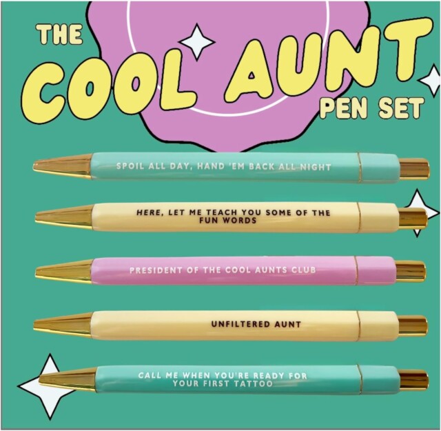 Cool Aunt Pen Set