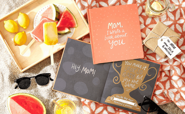 Mom, I Wrote a Book about You — A unique gift book filled with prompts that you complete