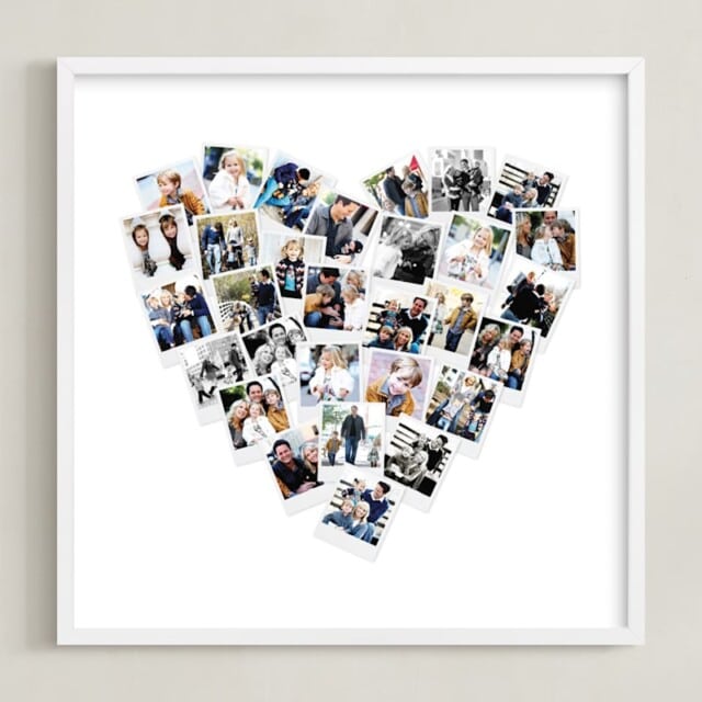 Heart Snapshot Mix Photo Art for gifts for moms