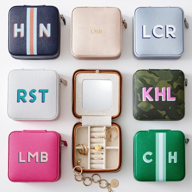 Mark & Graham Small Travel Jewelry Case for Gifts for Moms