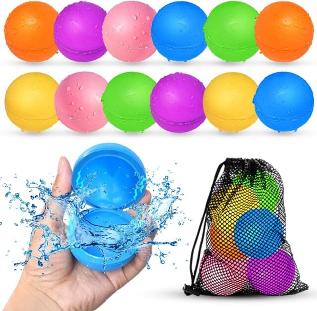 Reusable Water Balloons for best beach toys