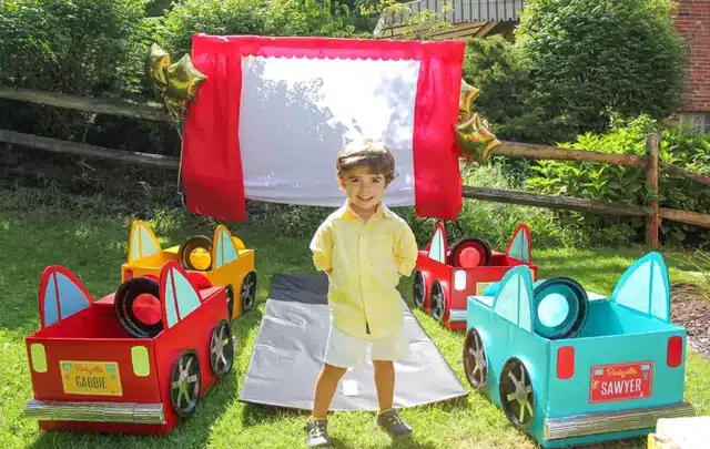 Retro Drive In Movie Party