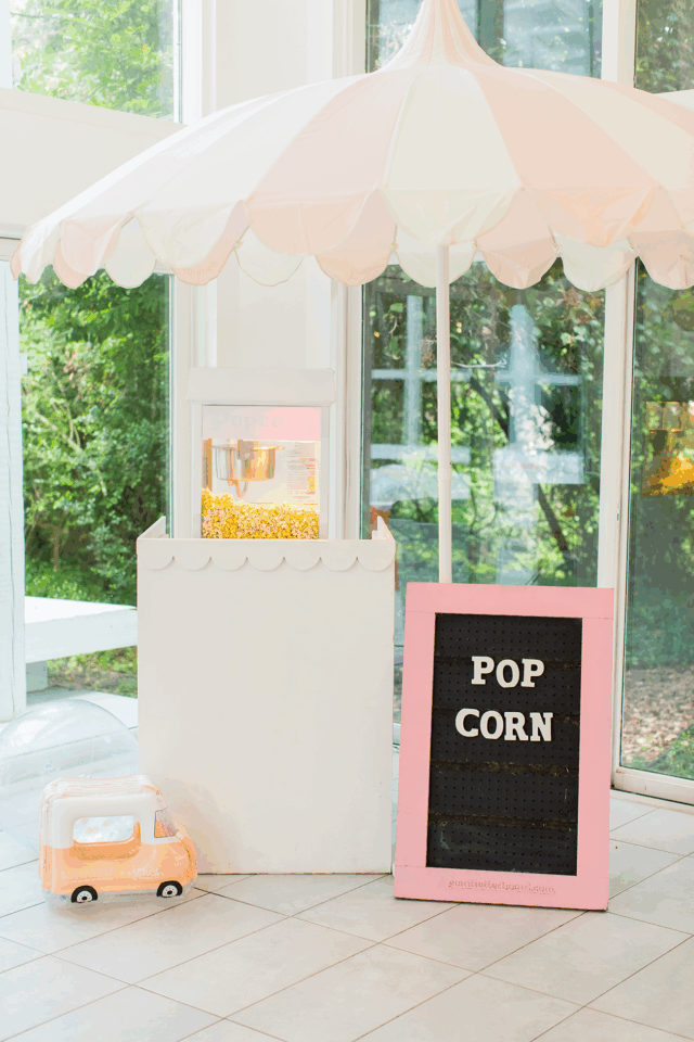 Juliana Houston Movie Popcorn Concession Stand