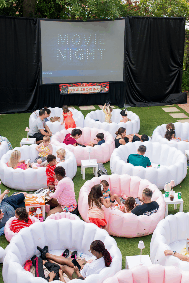 Juliana Houston x Minidip Outdoor Movie Night