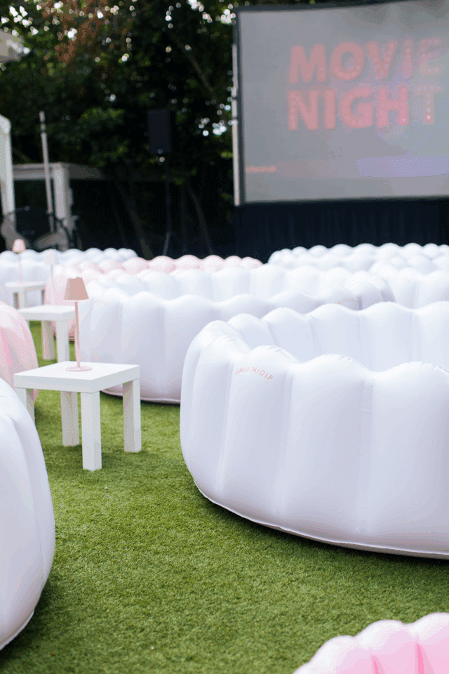 Juliana x Minidip x Jenni's Outdoor Movie Night