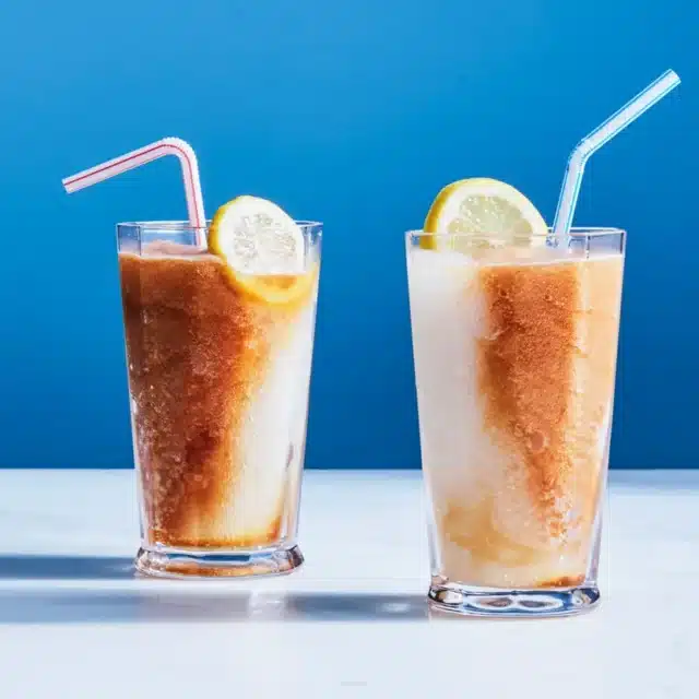 Frozen Boozy Arnold Palmer for lemonade cocktails