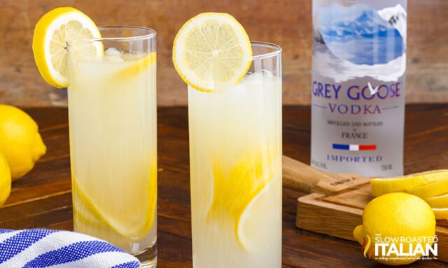 Lucky Lemon Seven for lemonade cocktails 