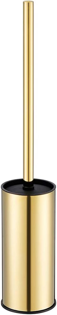 Toilet Brush Holder Gold, Stainless Steel