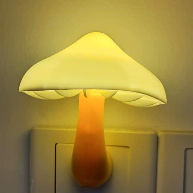 Mushroom Sensor Night Light for Amazon Bathroom Decor