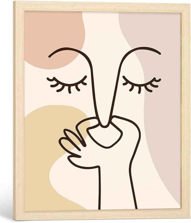 Funny Bathroom Canvas Art